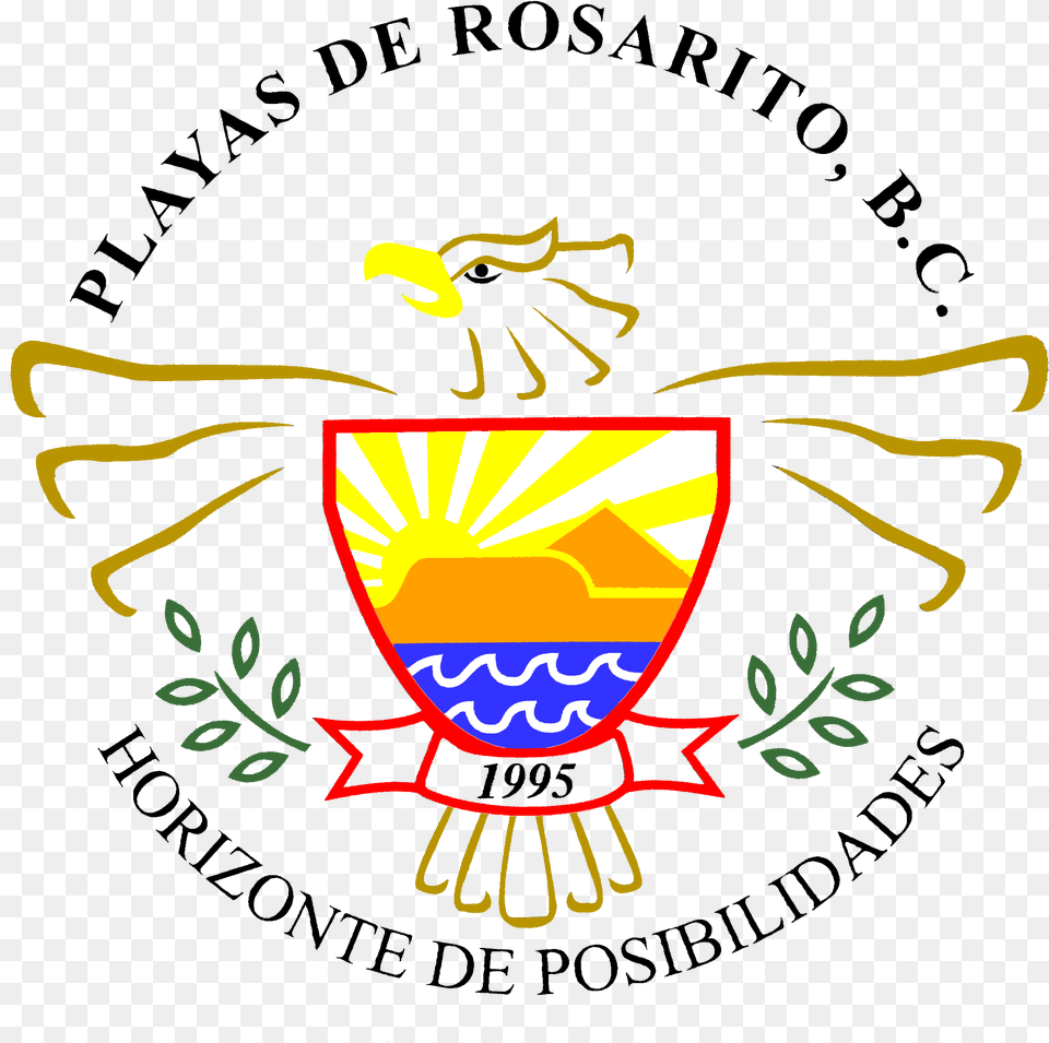 Escudo De Playas De Rosarito Escudo De Rosarito, Emblem, Symbol, Logo, Person Png