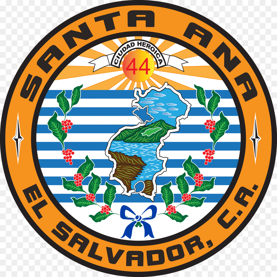 Escudo De Santa Ana El Salvador, Badge, Logo, Symbol, Emblem Free Transparent Png