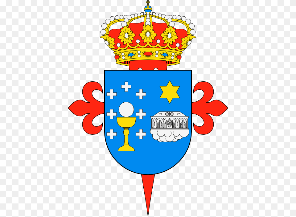Escudo De Santiago De Compostela Crest, Accessories, Jewelry, Dynamite, Weapon Free Transparent Png