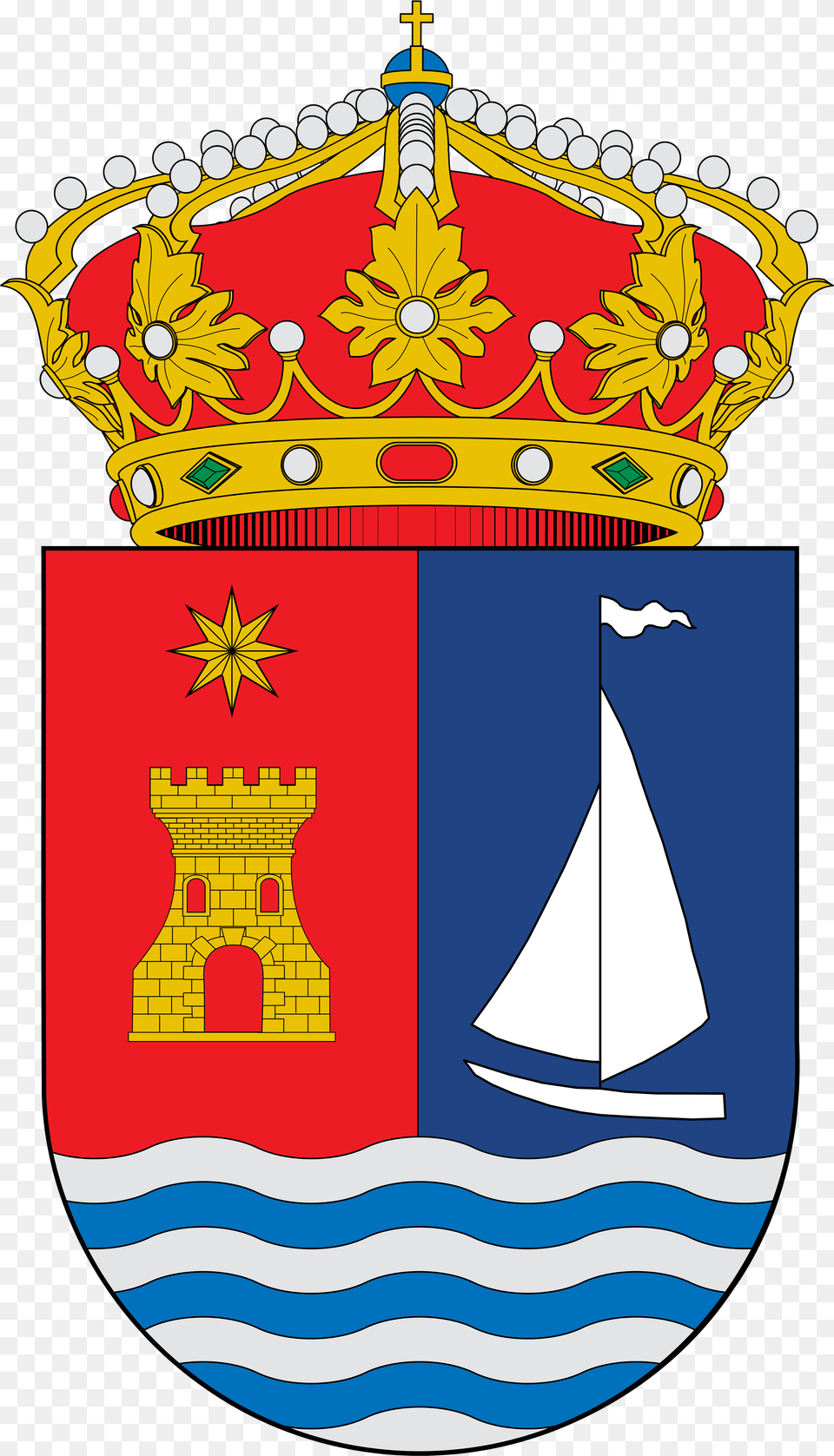 Escudo De Torre Del Mar Escudo Alameda De La Sagra, Dynamite, Weapon Free Png Download