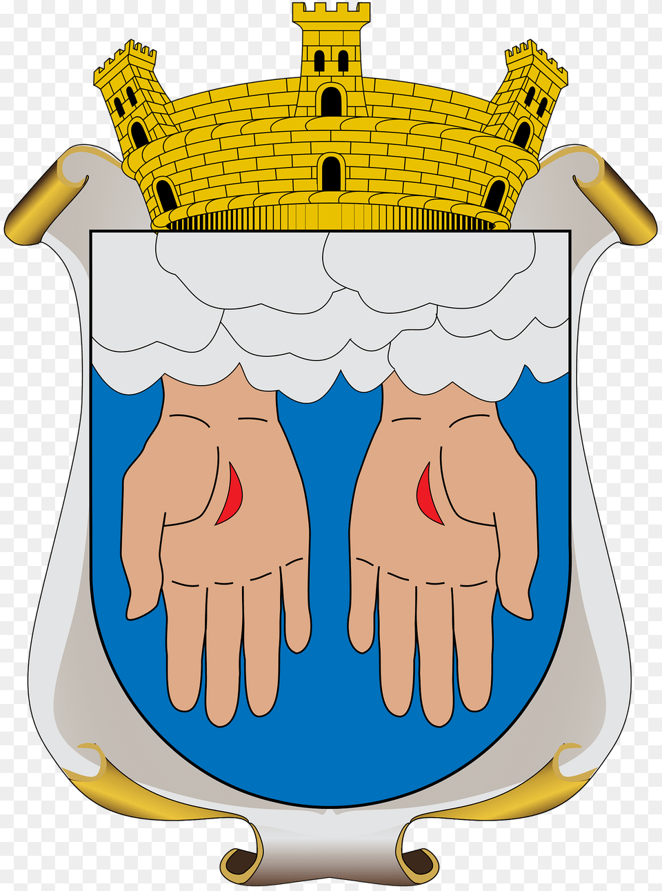 Escudo De Totatiche Clipart, Baby, Person, Body Part, Hand Free Png Download