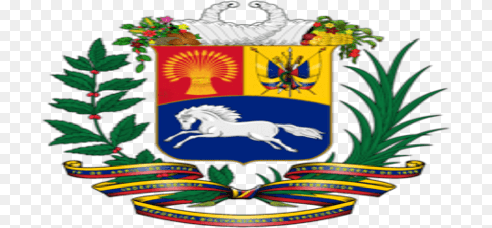 Escudo De Venezuela, Emblem, Symbol Png