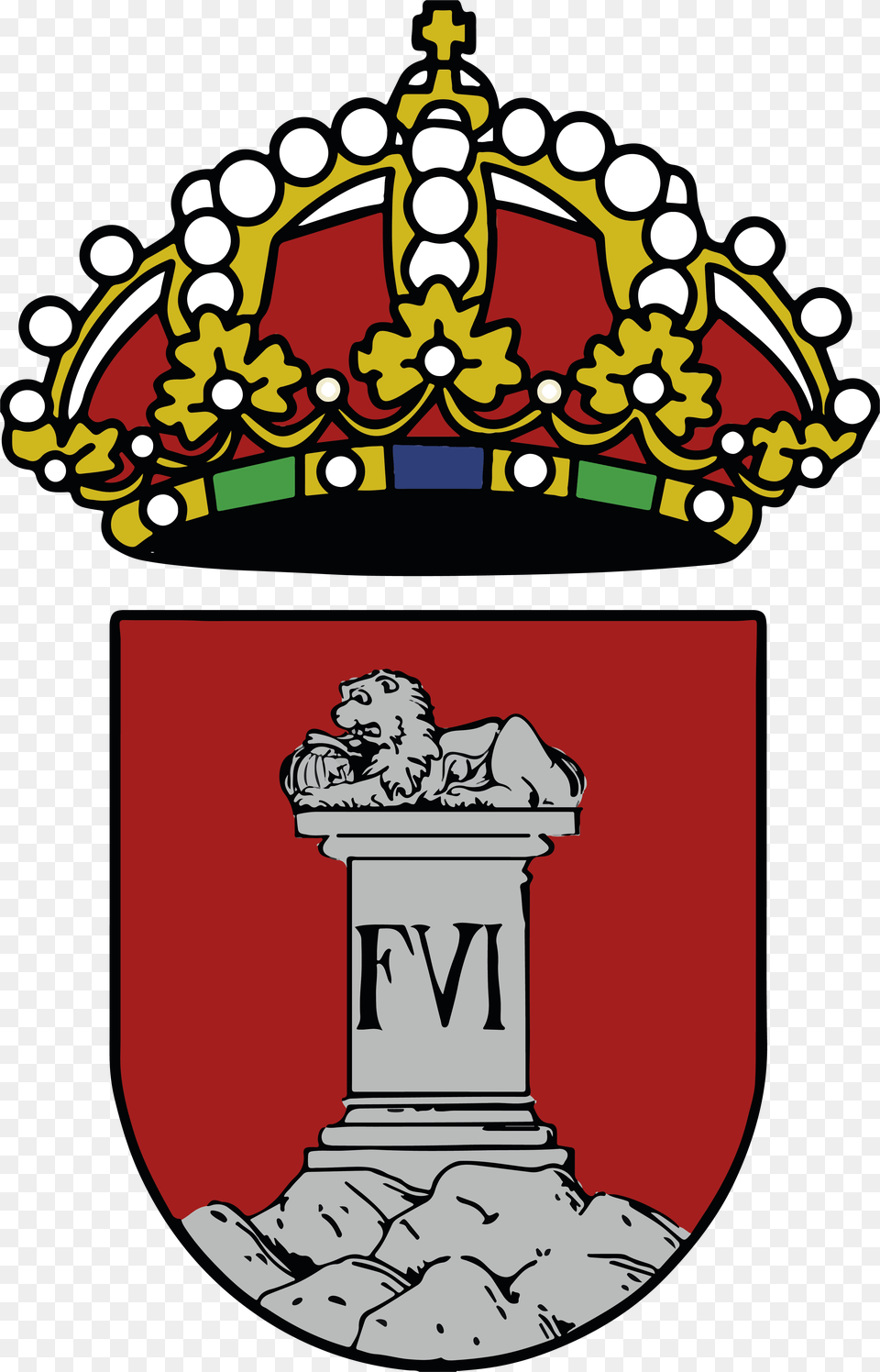 Escudo Del Ayuntamiento De Guadarrama, Accessories, Bulldozer, Machine, Jewelry Free Png