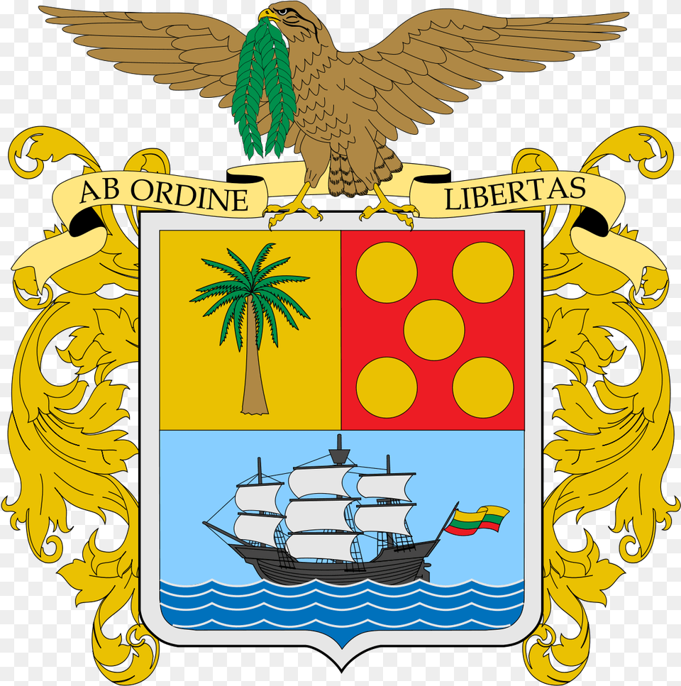 Escudo Del Departamento De Bolivar, Emblem, Symbol, Animal, Bird Free Png