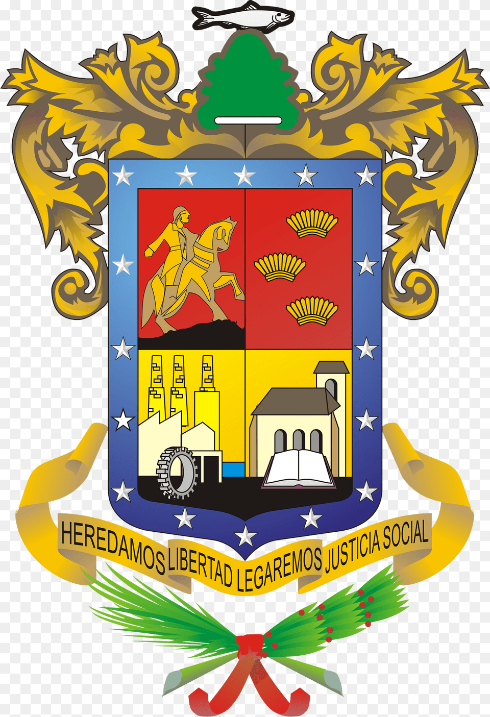 Escudo Del Estado De Michoacn Clipart, Emblem, Symbol, Dynamite, Weapon Free Transparent Png