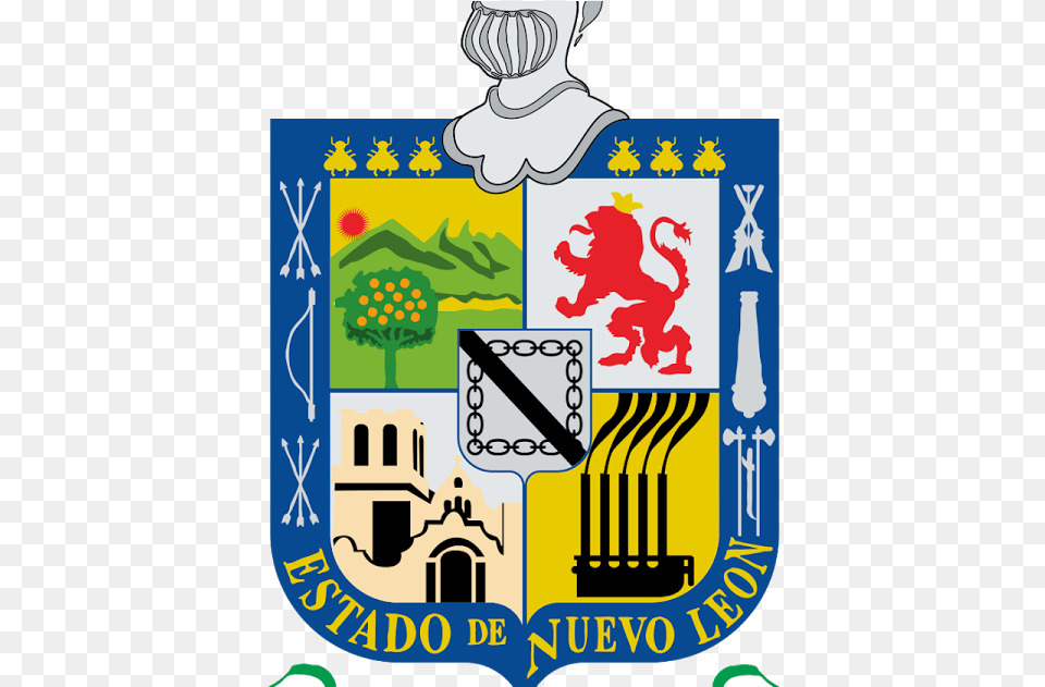 Escudo Del Estado De Nuevo Leon Logo Vector Escudo De Nuevo Len Free Transparent Png
