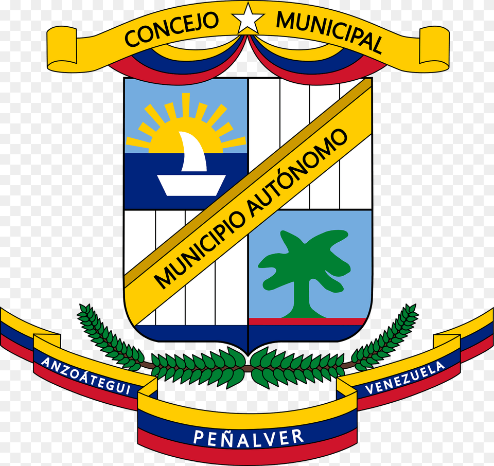 Escudo Del Municipio Anzotegui Clipart, Emblem, Symbol, Animal, Dynamite Png Image