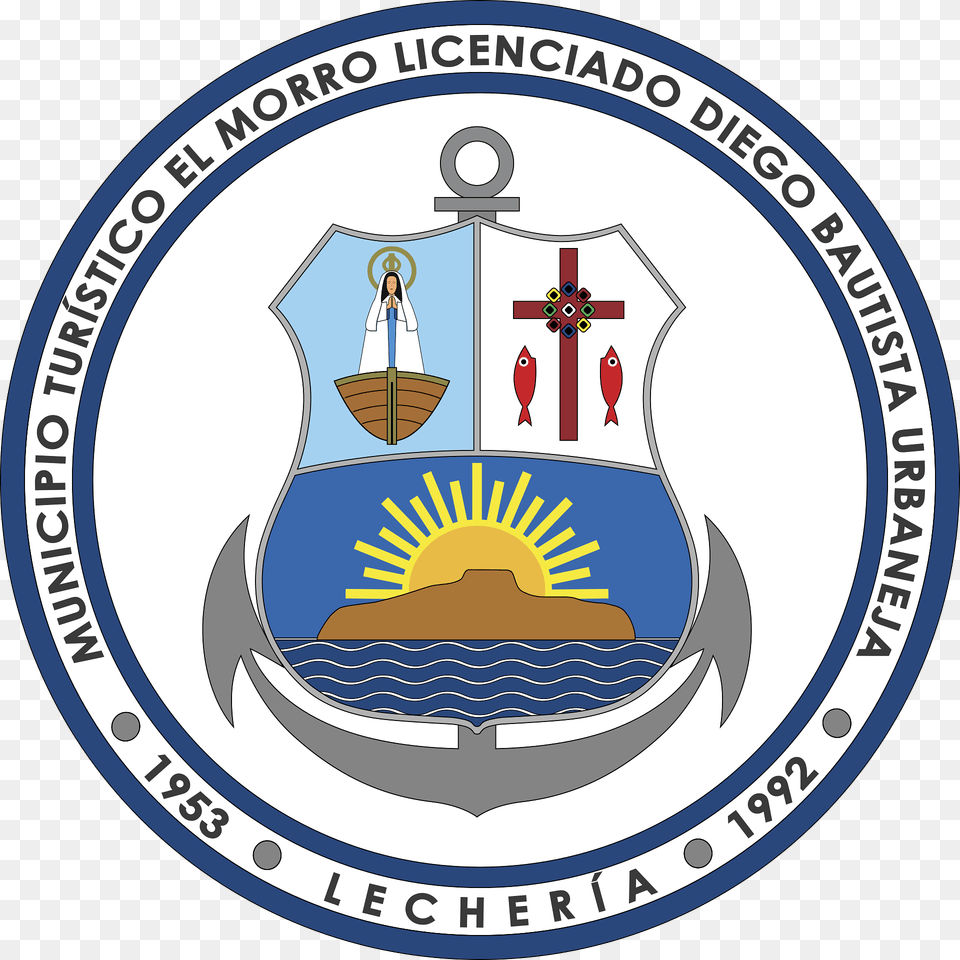 Escudo Del Municipio Diego Bautista Urbaneja Clipart, Badge, Emblem, Logo, Symbol Png Image