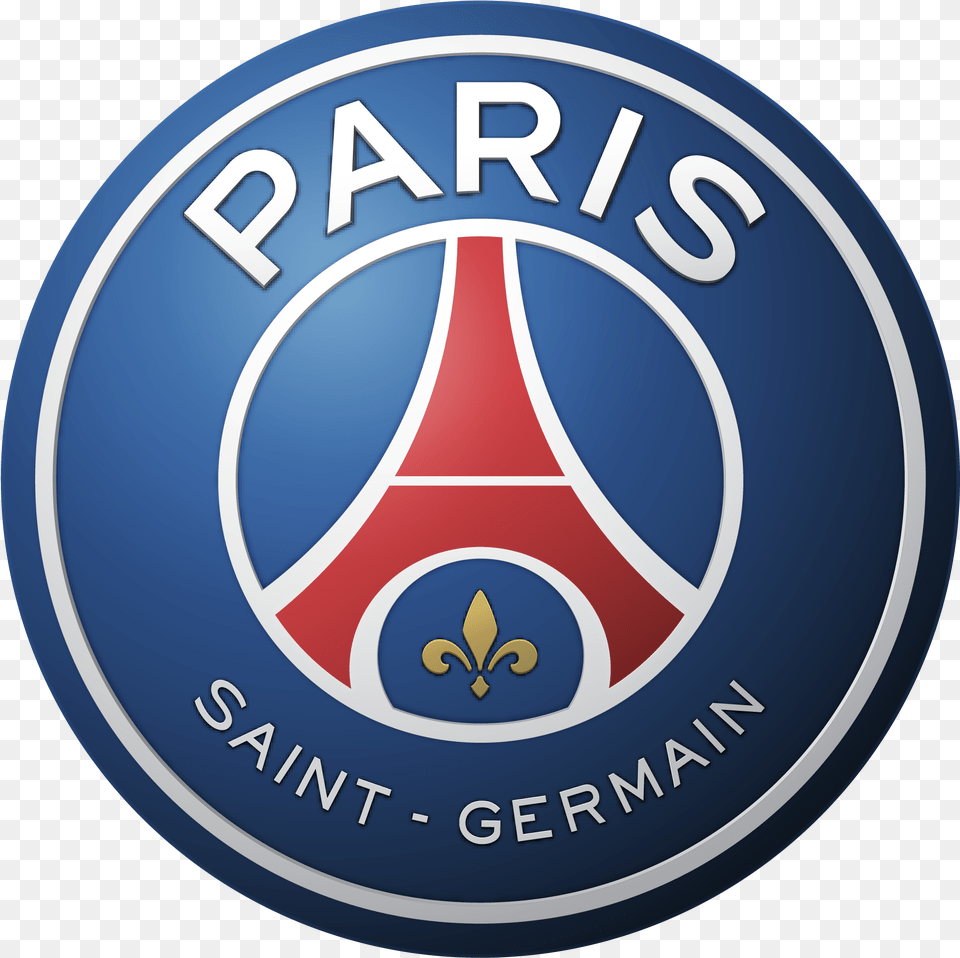 Escudo Del Pars Saint Germain, Badge, Emblem, Logo, Symbol Free Transparent Png