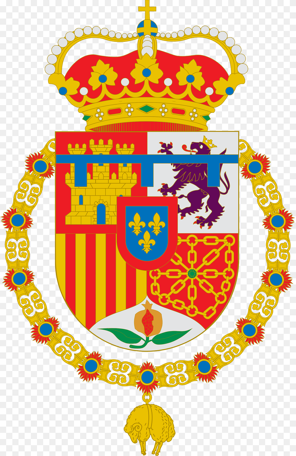 Escudo Del Prncipe De Asturias Clipart, Badge, Logo, Symbol, Emblem Png