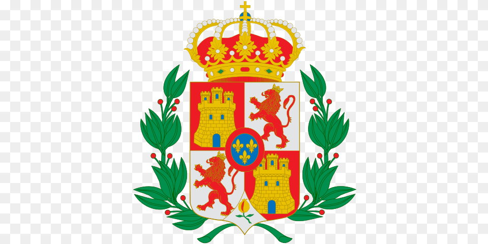 Escudo Del Rey De Abreviado Antes De Con Ramas De, Emblem, Symbol, Baby, Person Png Image