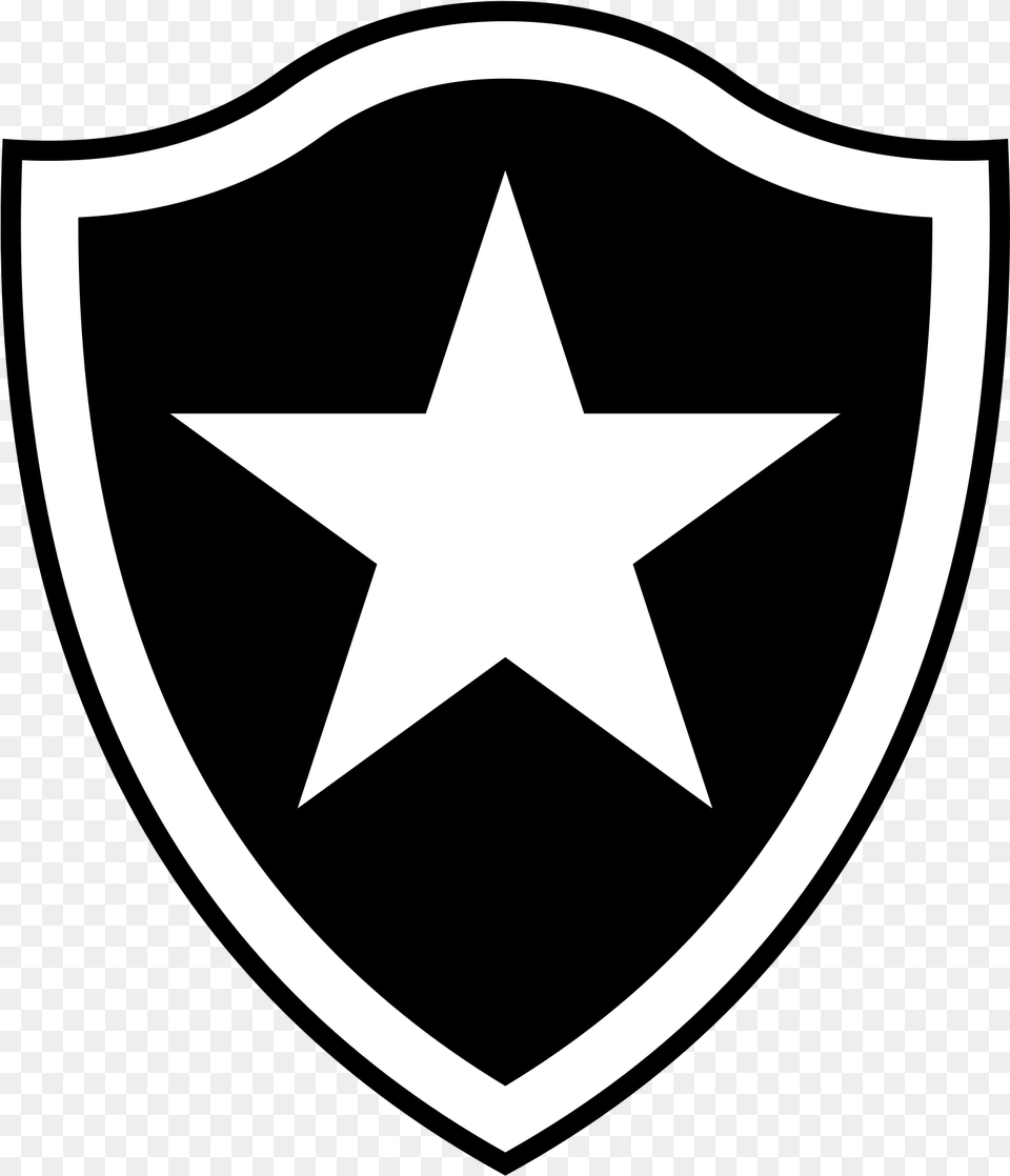 Escudo Do Botafogo Logo Para Dream League Soccer, Symbol, Star Symbol Png