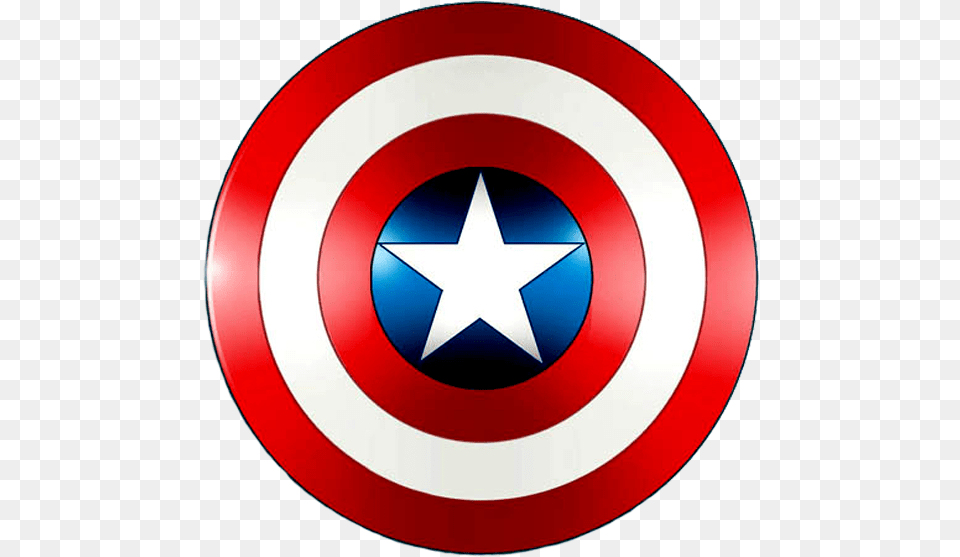 Escudo Do Capito Amrica Em Captain America39s Shield, Armor, Road Sign, Sign, Symbol Free Png Download