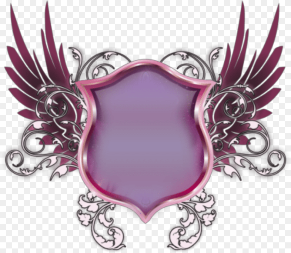 Escudo Emblem Shield Emblema Vector Vetor Lucianoballack Shield And Wings, Symbol Png