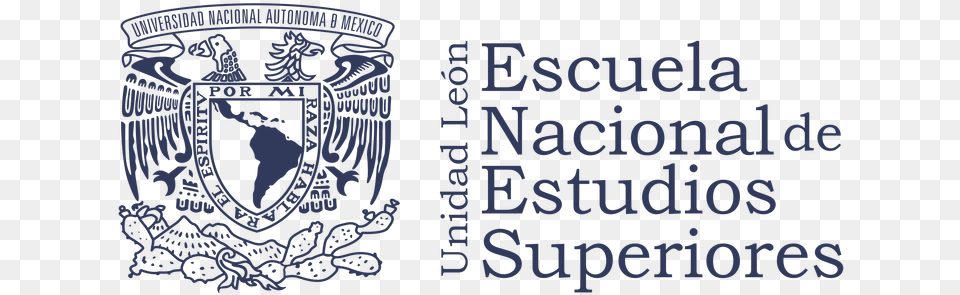 Escudo Escuela Nacional De Estudios Superiores Unidad Crest, Logo, Symbol, Emblem, Text Free Png Download