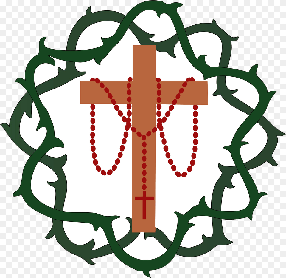 Escudo Hdad Rosario Escudo Hdad Veracruz El Viso Del Alcor, Cross, Symbol, Accessories, Jewelry Png Image