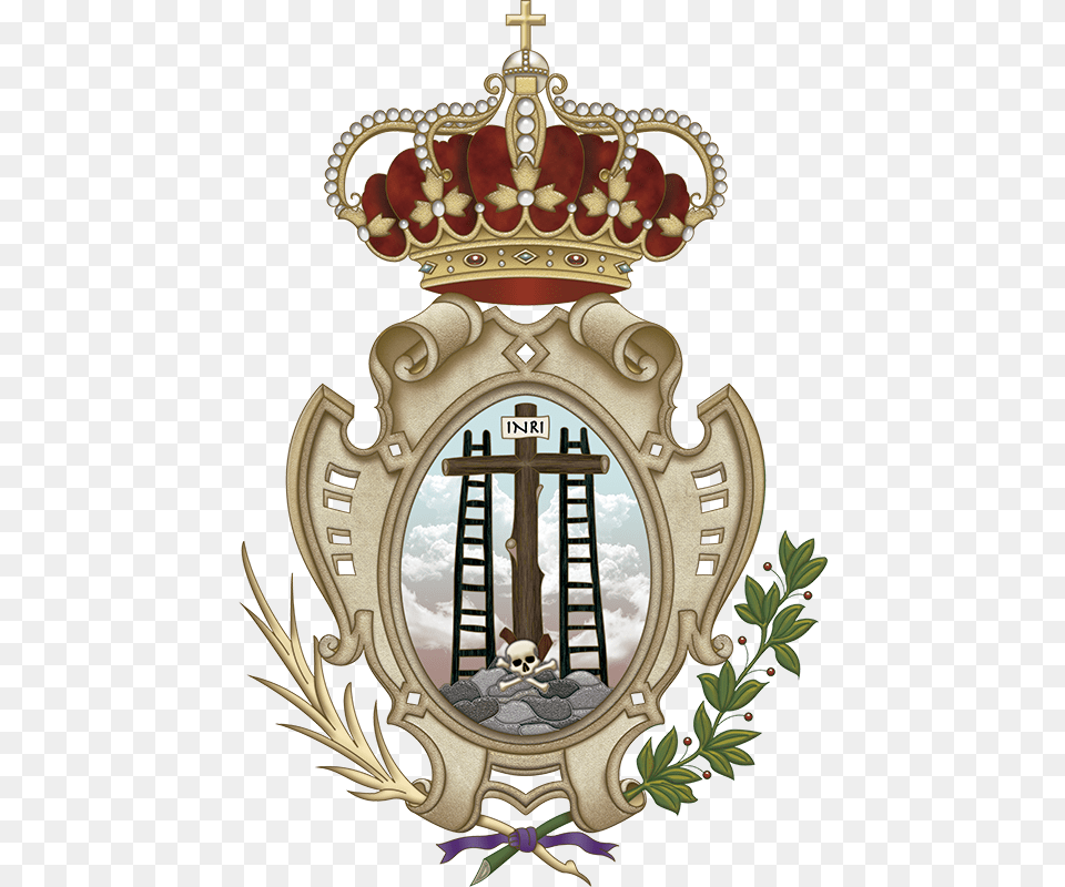 Escudo Hermandad Soledad Alcala Del Rio, Cross, Symbol, Emblem Free Png Download