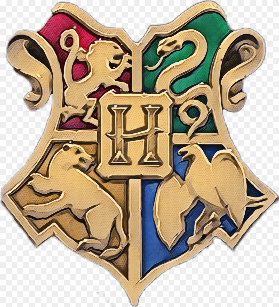 Escudo Howgats Casas Harrypotter Harry Potter, Badge, Logo, Symbol, Armor Free Transparent Png