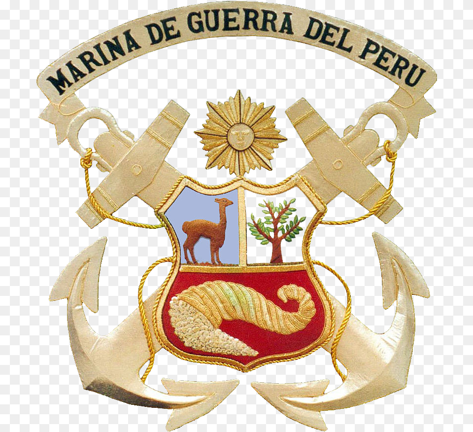 Escudo Marina De Guerra, Badge, Emblem, Logo, Symbol Png