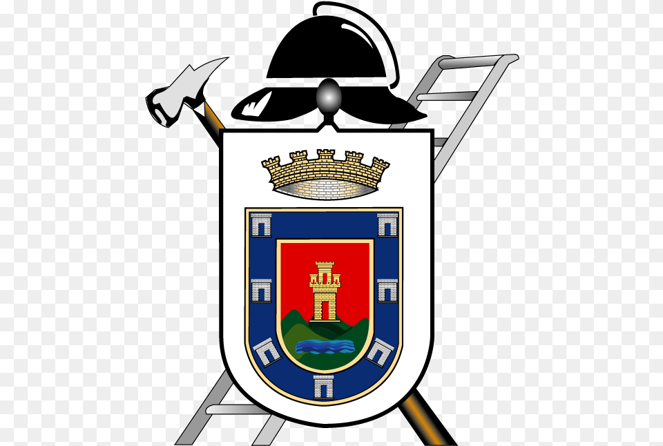 Escudo Otavalo Bomberos Escudo Del Canton De Otavalo, Armor, Shield Free Png Download