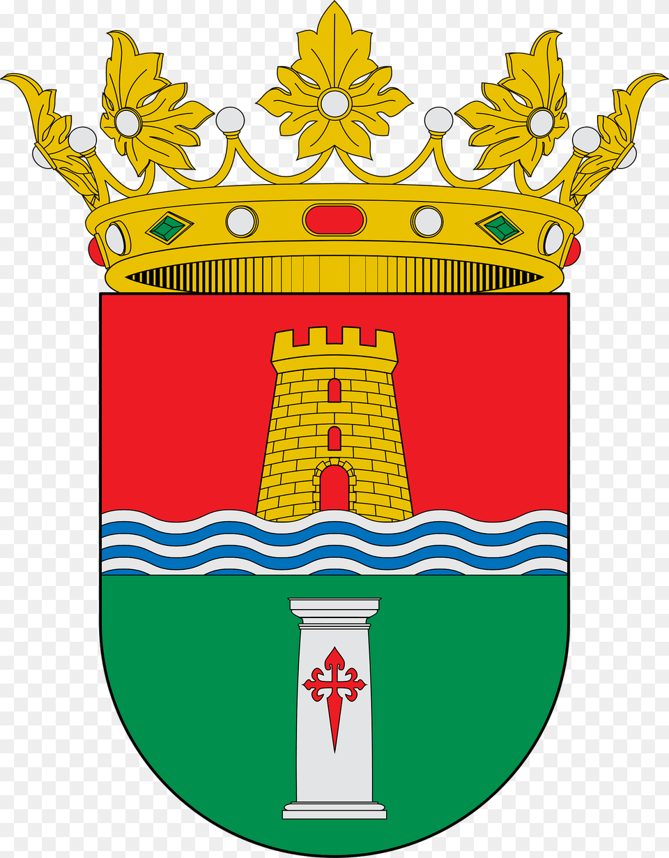 Escudo Pilar De La Horadada Clipart, Emblem, Symbol, Dynamite, Weapon Png Image