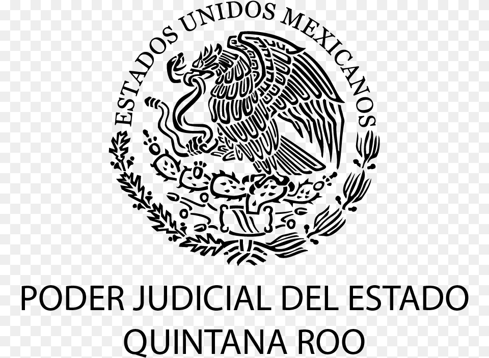 Escudo Vector Coat Of Arms Of Mexico, Gray Free Png