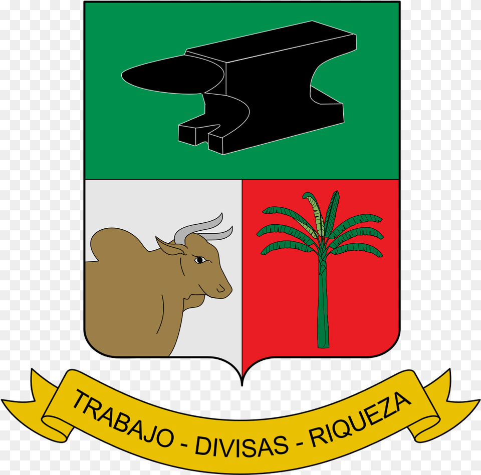 Escudo Y Bandera De La Tebaida Quindio, Animal, Bull, Mammal, Cattle Free Png