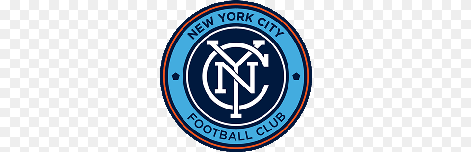 Escudobandera New York City New York City Fc Logo Fts, Emblem, Symbol, Disk Png Image