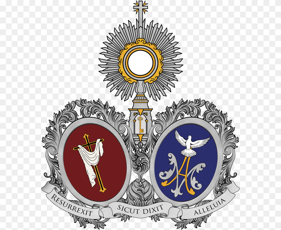 Escudos De Hermandades Sacramentales, Symbol, Cross, Prayer, Church Free Png