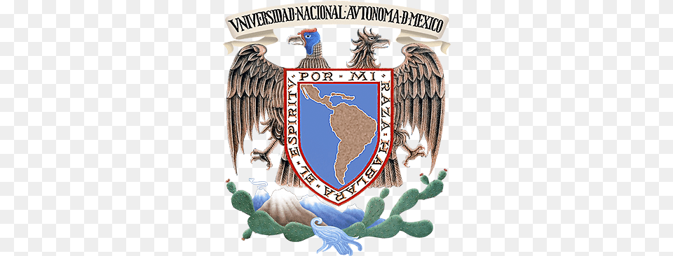 Escudounam Club Universidad Nacional, Emblem, Symbol, Animal, Bird Png