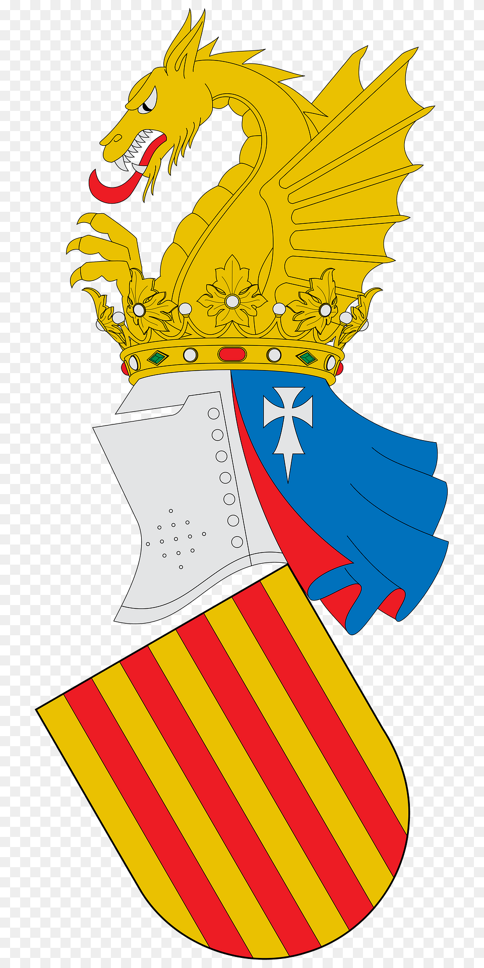 Escut De La Comunitat Valenciana Clipart Free Png
