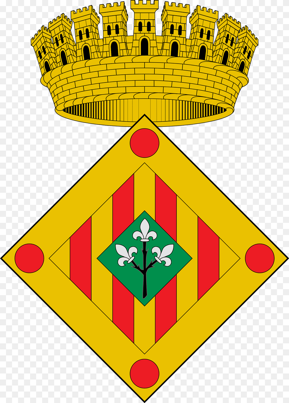 Escut De La Provincia De Lleida Clipart, Badge, Logo, Symbol, Dynamite Png
