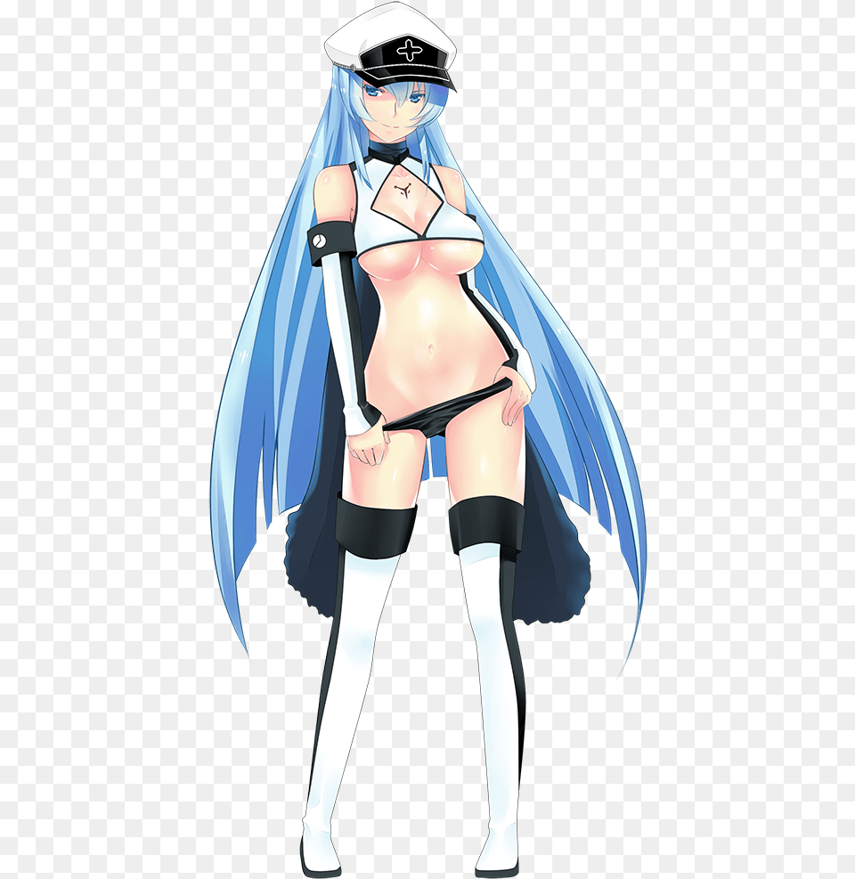 Esdeath Drawn By Froznkamui Cartoon, Book, Comics, Publication, Adult Free Png Download