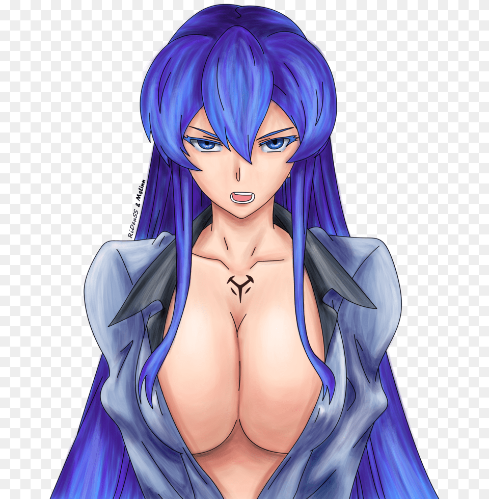 Esdeathesdeseakame Ga Kill Animeanime Esdeath Sexy Do Akame Ga Kill, Adult, Book, Comics, Female Free Png Download