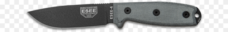 Esee 4 Fixed Blade Pocket Knife Knives Edc Made In Knife, Dagger, Weapon Png Image