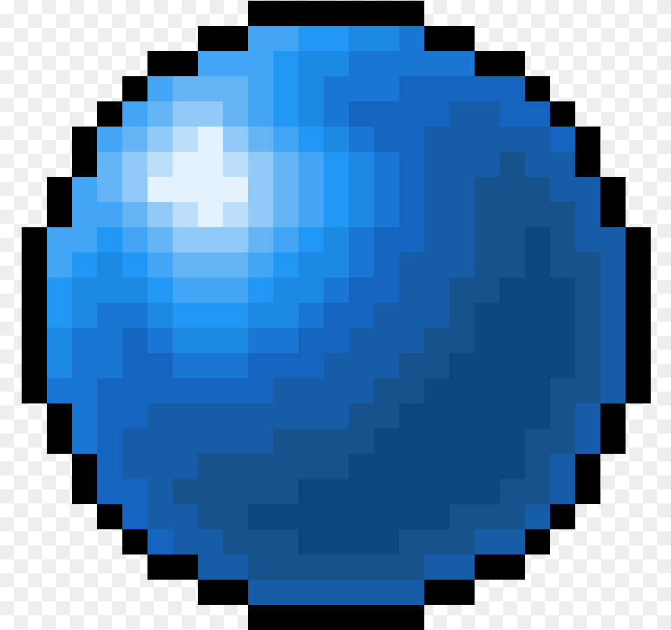 Esfera Azul Pixel Art Deadpool Logo, Sphere Free Png