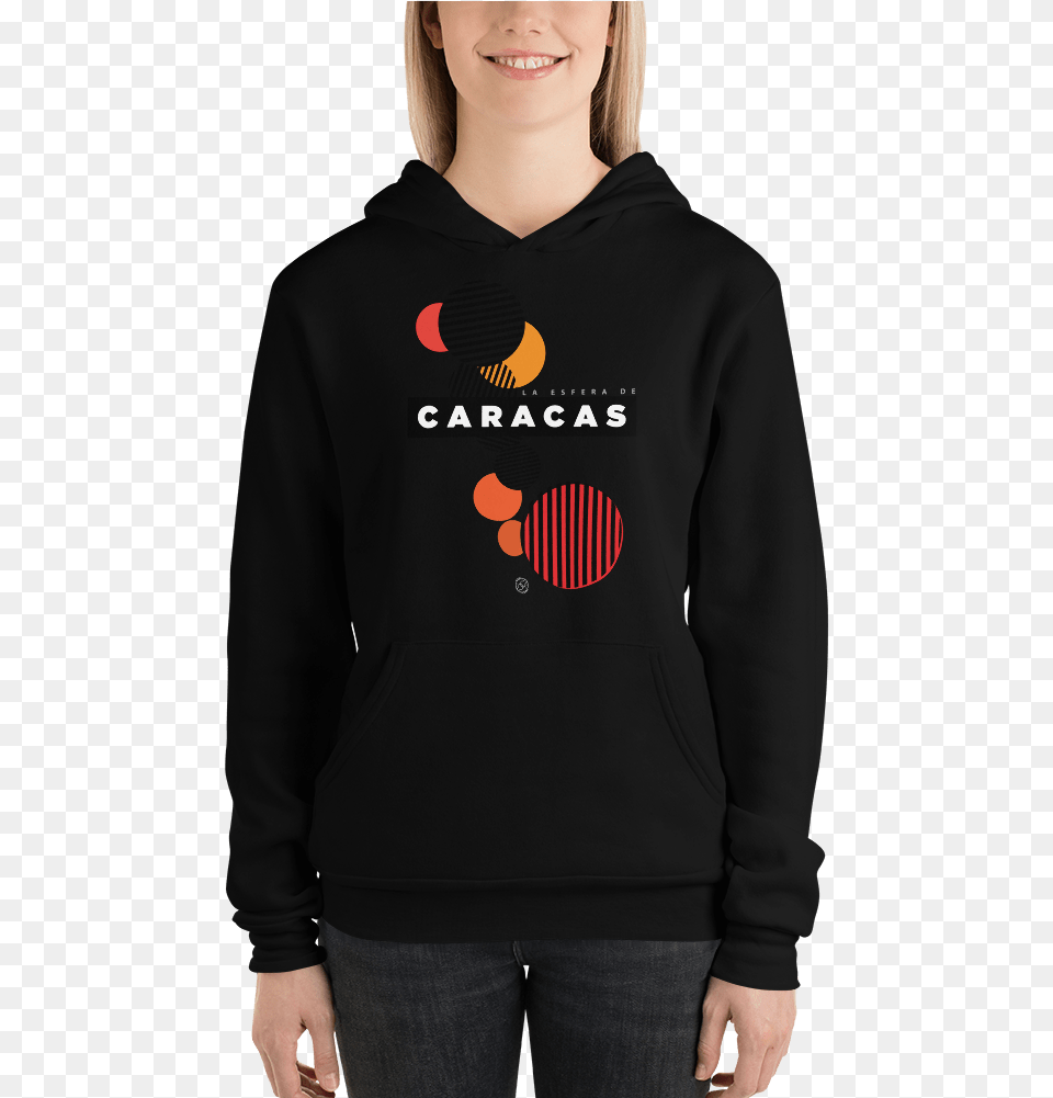 Esfera De Caracas Fleece Pullover Hoodie Women In Engineering Hoodie, Clothing, Knitwear, Sweater, Sweatshirt Png Image