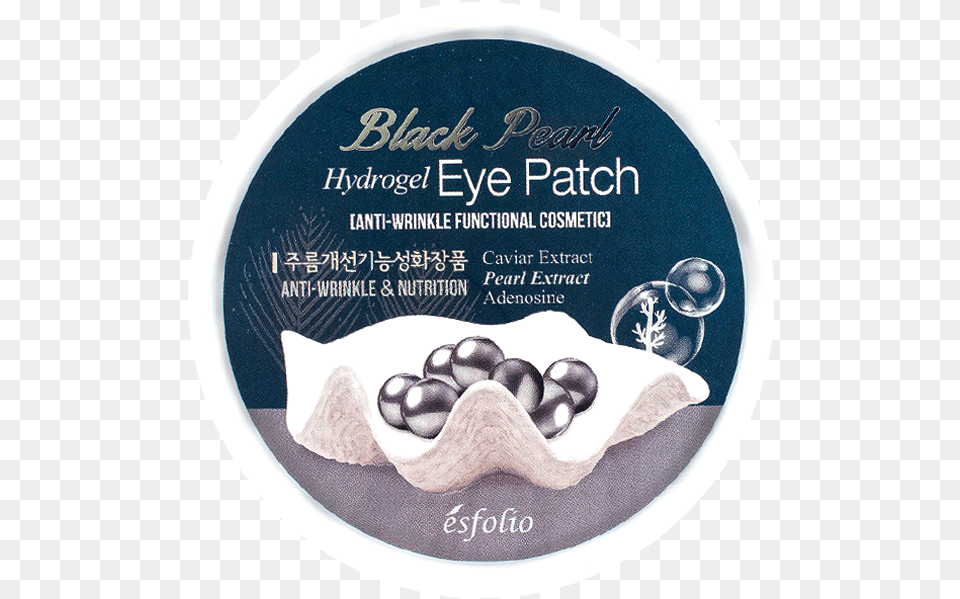 Esfolio Black Pearl Hydrogel Eye Patch Esfolio Eye Patch, Face, Head, Person Png