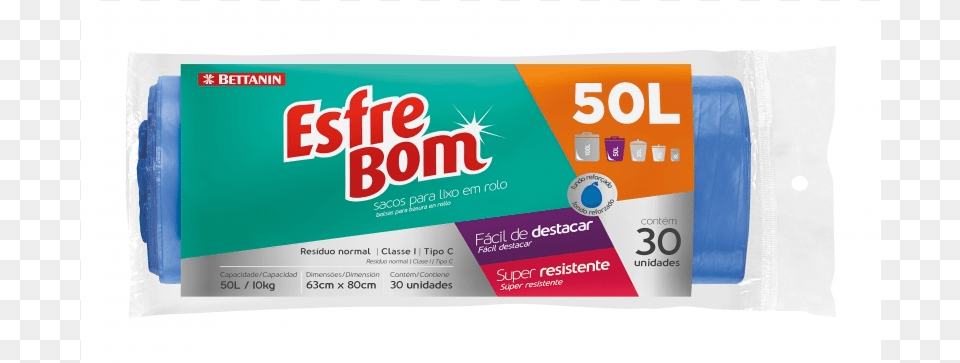 Esfrebom Trash Bag Esponja De Limpeza Metlica Esfrebom, Business Card, Paper, Text, Toothpaste Free Transparent Png