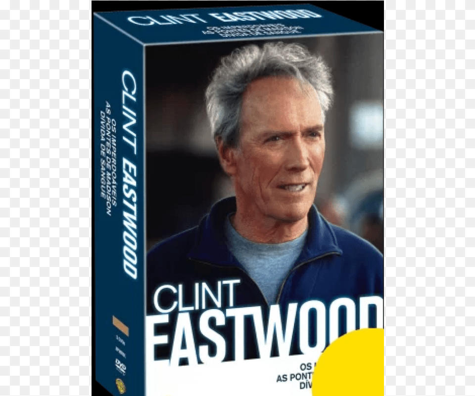Esgotado Box Clint Eastwood New Essays On Clint Eastwood, Book, Publication, Adult, Male Free Png Download
