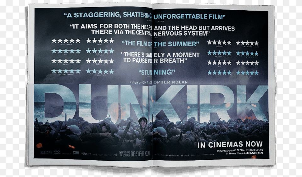 Esi Casestudy Warnerbros Dunkirk Flyer, Advertisement, Poster, Person, Publication Png