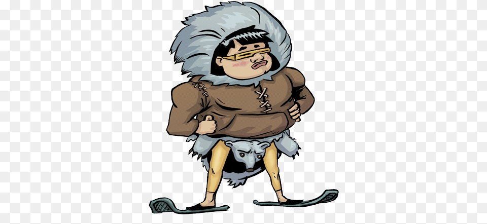 Eskimo Prince Cartoon, Baby, Book, Comics, Person Png