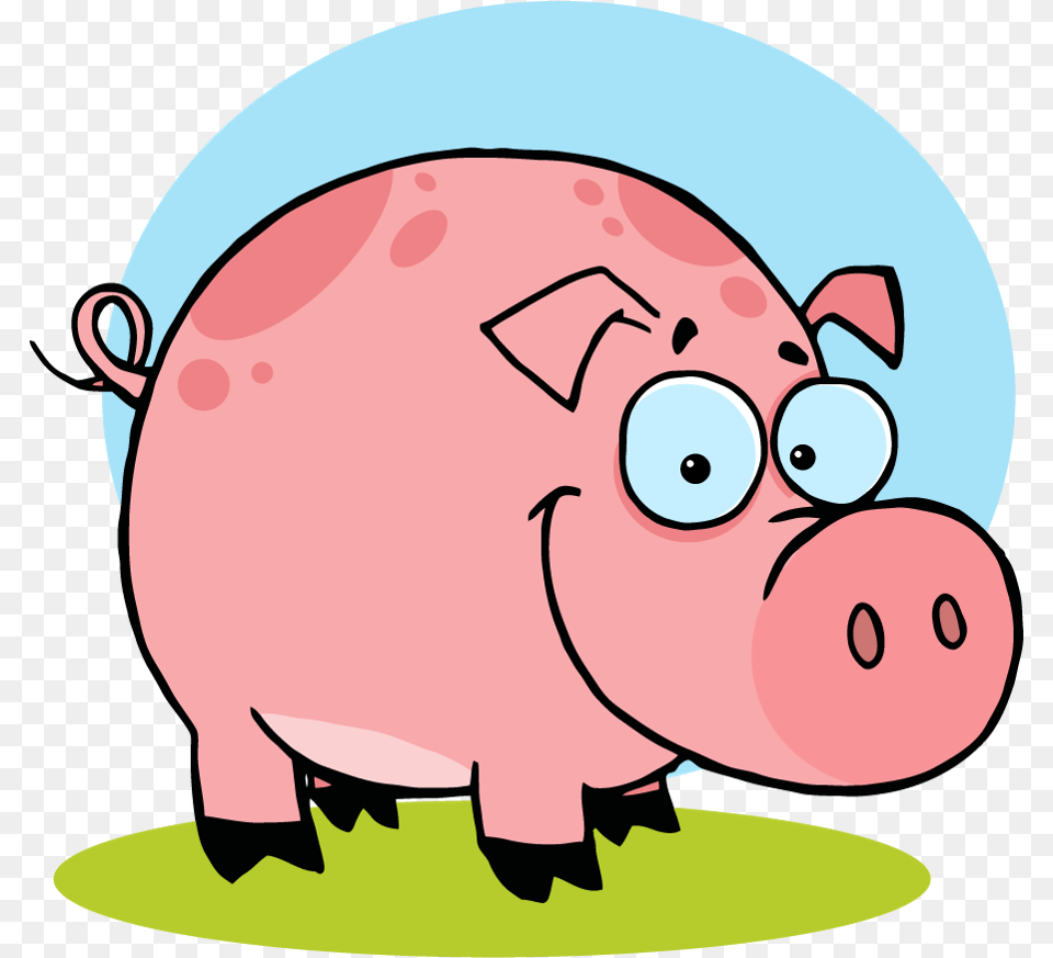 Esl Kids Pets Animals Vocabulary Hamster Clip Art Cute Black And White Cartoon Pig, Animal, Mammal, Piggy Bank Free Png Download