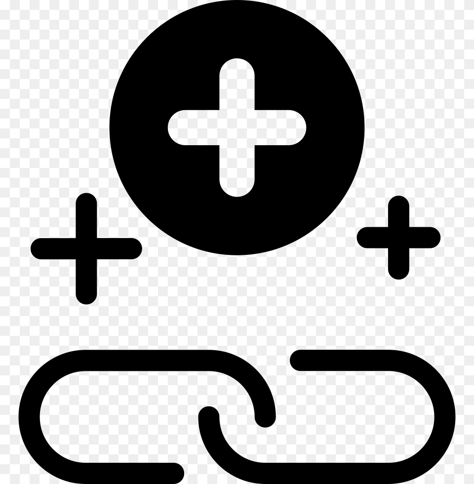 Eslabones Simbolo, Cross, Symbol Png