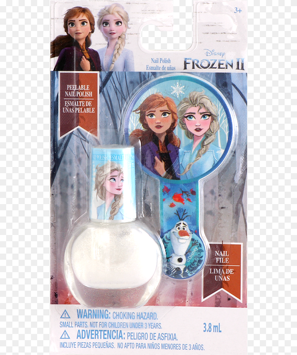 Esmalte De Y Lima Frozen Hi Res Girl, Adult, Toy, Publication, Person Free Png Download