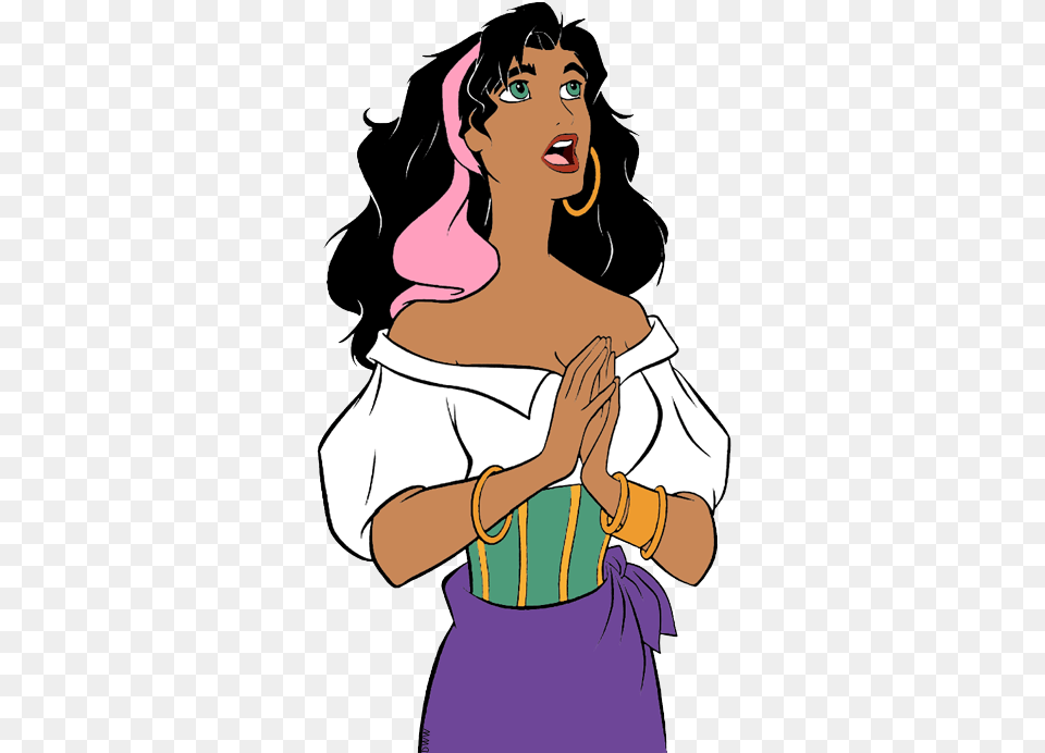 Esmeralda Clip Art Disney Clip Art Galore, Adult, Female, Person, Woman Png