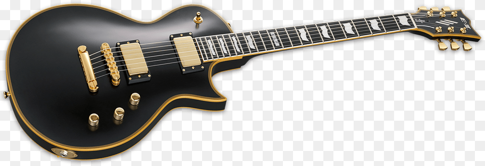 Esp E Ii Eclipse Db Vintage Black, Guitar, Musical Instrument, Electric Guitar, Bass Guitar Free Png