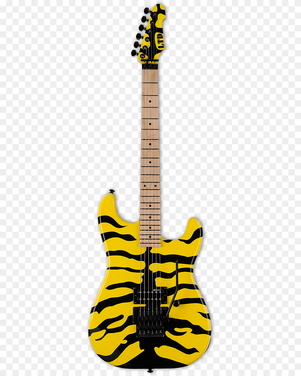 Esp George Lynch Tiger Guitar, Electric Guitar, Musical Instrument, Bass Guitar Free Transparent Png