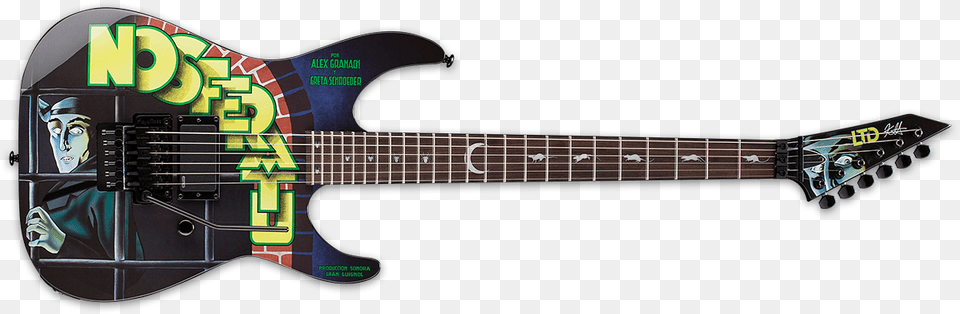 Esp Guitar Metallica Limited Edition, Bass Guitar, Musical Instrument, Electric Guitar, Person Png