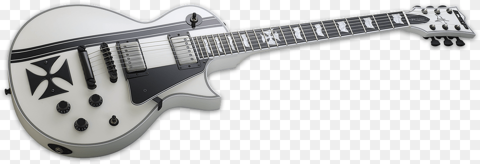 Esp James Hetfield Iron Cross, Guitar, Musical Instrument, Bass Guitar, Electric Guitar Png Image